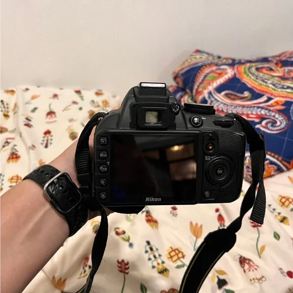 Nikon D3100 DSLR Camera Black